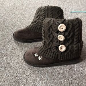 Fuzzy boots